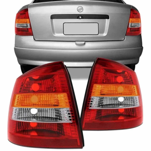 Lanterna Traseira Astra Hatch 98/02 Bicolor/Tricolor - (Par OU Unidade)