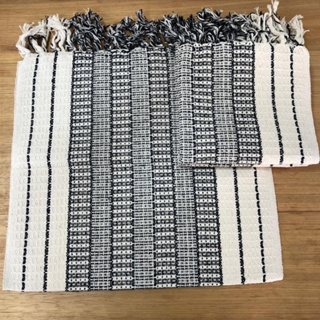 Jogo de Passadeira para Cozinha 3 Peças Artesanal 100% Algodão em Oferta na Shopee