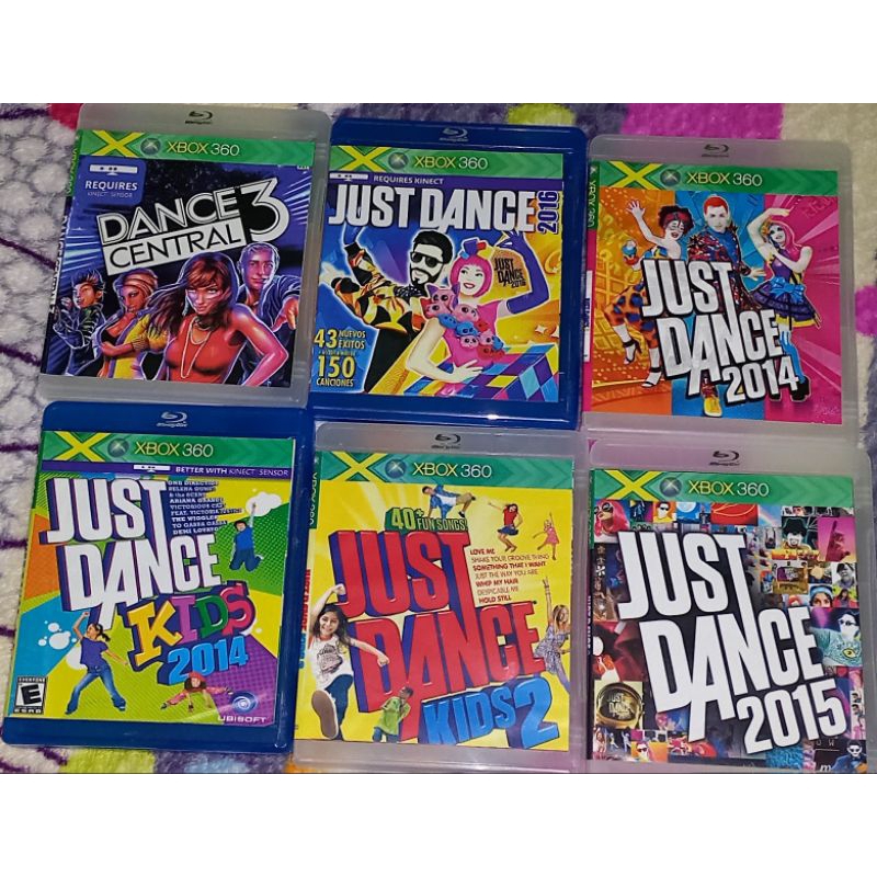 coleção jogos Kinect