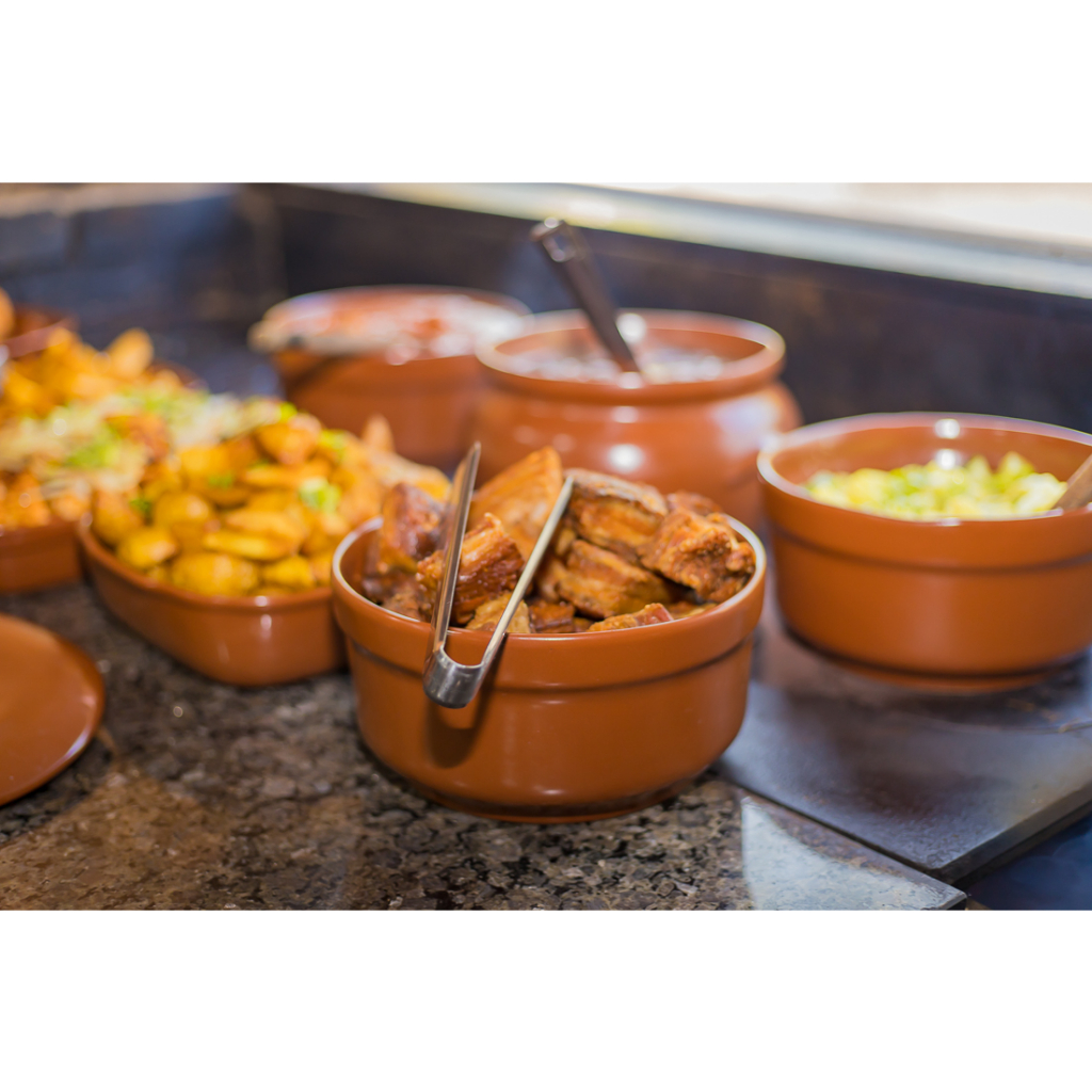 Tigela Cumbuca Para Feijoada Porcelana Refratária 1 Litro