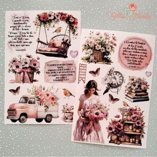 Adesivos Transparentes: Eclesiastes / Conselho para jovens, com Devocional - Bible Journaling em Oferta na Shopee