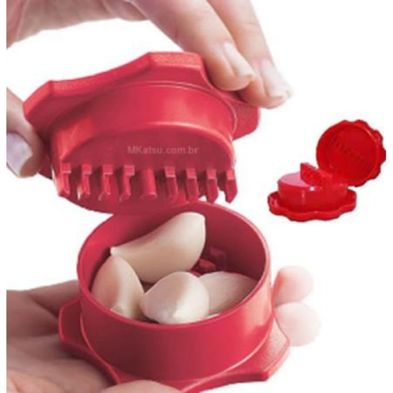 4 Triturador de alho, 4 Unidades, Cores Variadas em Oferta na Shopee