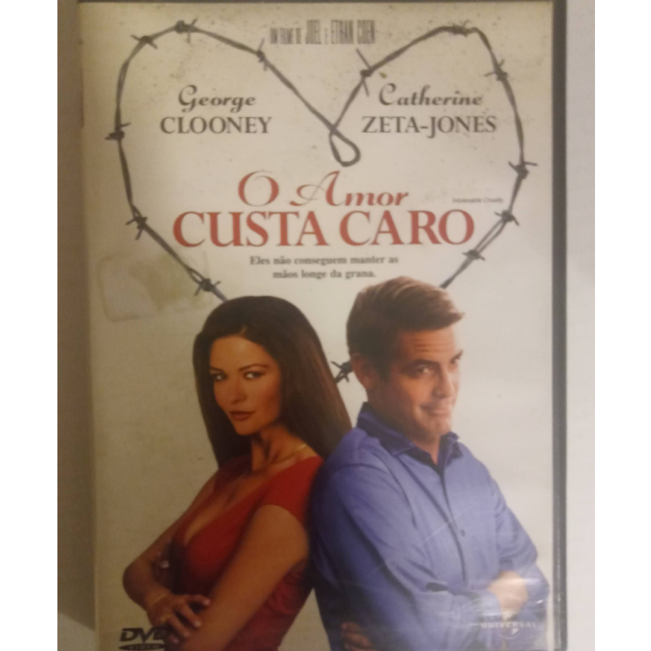 O amor custa caro - dvd de locadora George Clooney, Catherina Zeta-Jones