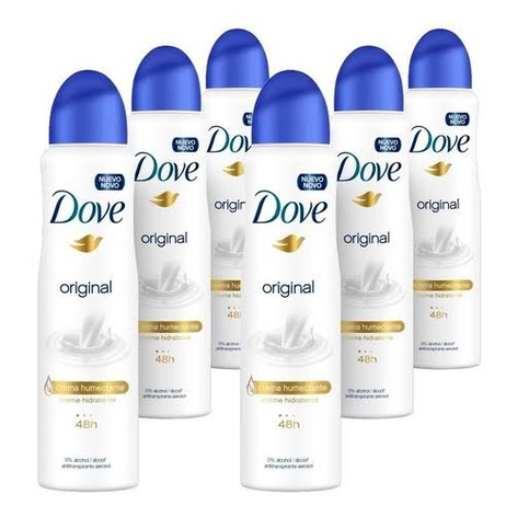 Desodorante Dove Original KIT com 6 Unidades