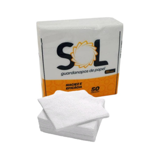 Guardanapo de papel  folha simples fardo com 1000 unidades 20x20cm em Oferta na Shopee
