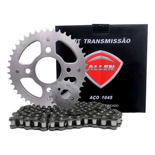 Kit Relação Transmissão Honda Titan150 /fan/cg Todas Allen
