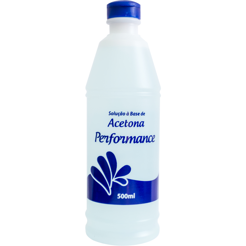 KIT 3 unidades acetona Performance 500ml - Leve 3 e pague 2