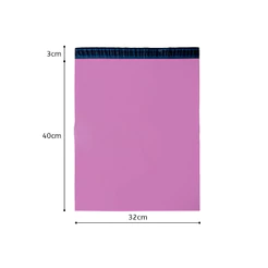 10 Envelopes de Segurança 32x40 (Rosa Lilás)