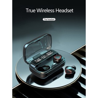 KIT Fone De Ouvido m10 Sem Fio tws Fone De Ouvido Bluetooth Est Reo Com Pod Carregador Bl…