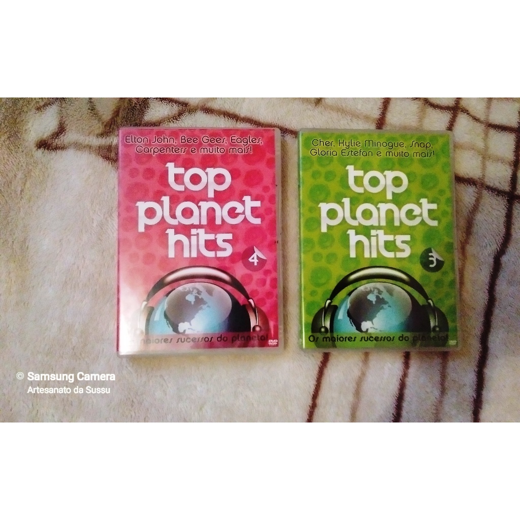 Dvd Top Planet Hit volume 3 e 4