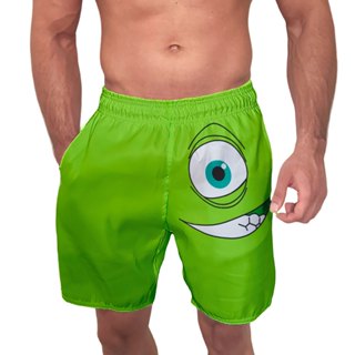 Short Praia Masculino Monstros SA Tactel Envio Imediato