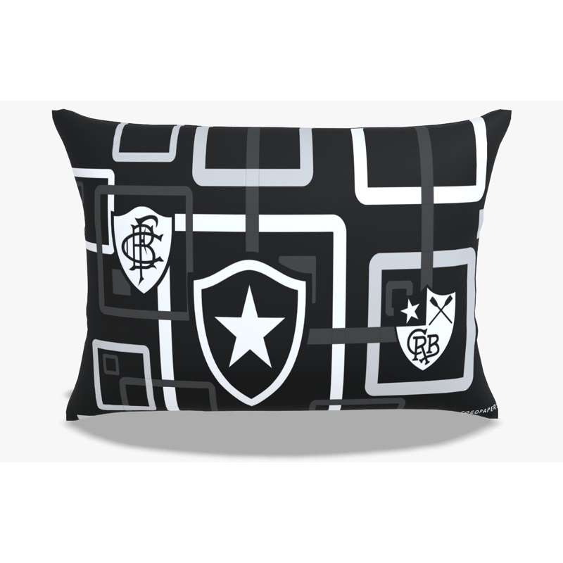 capa de travesseiro time botafogo !