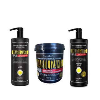 Kit Anabolizante Capilar Natumaxx (sham/condic/máscara 1kg)