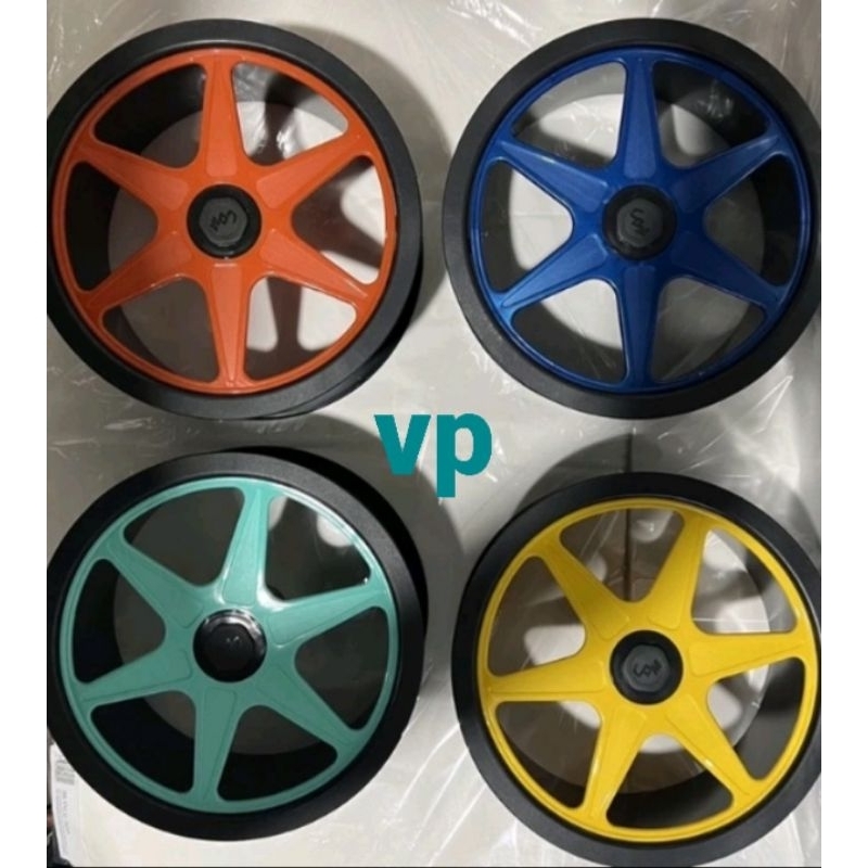 CARRETILHA DE PLASTICO GRANDE C/4 CDM PARA PIPA