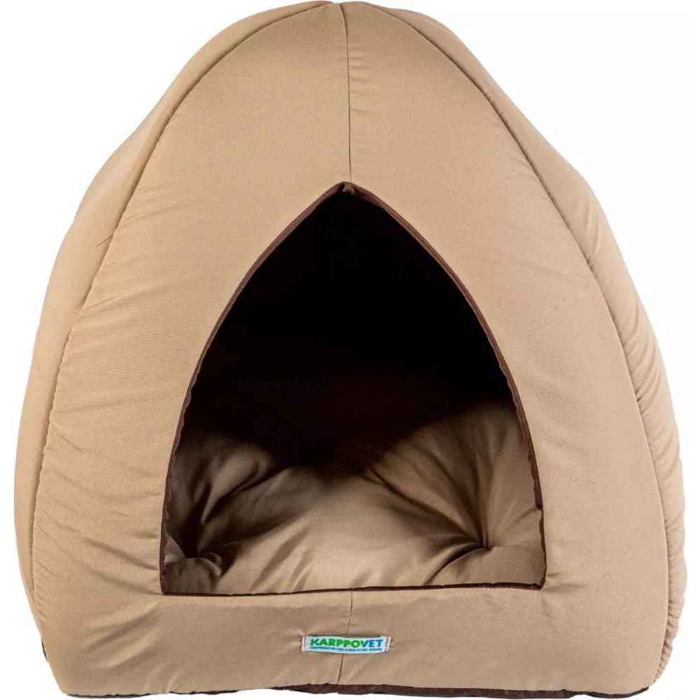 Casinha Toca Tenda Gato Cães Iglu Impermeável Lavável Pet até 7kg