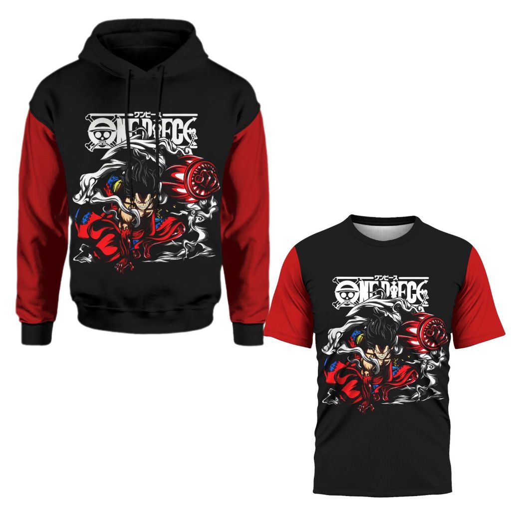 Kit Moletom + Camisa 3d Full One Piece Lançamento