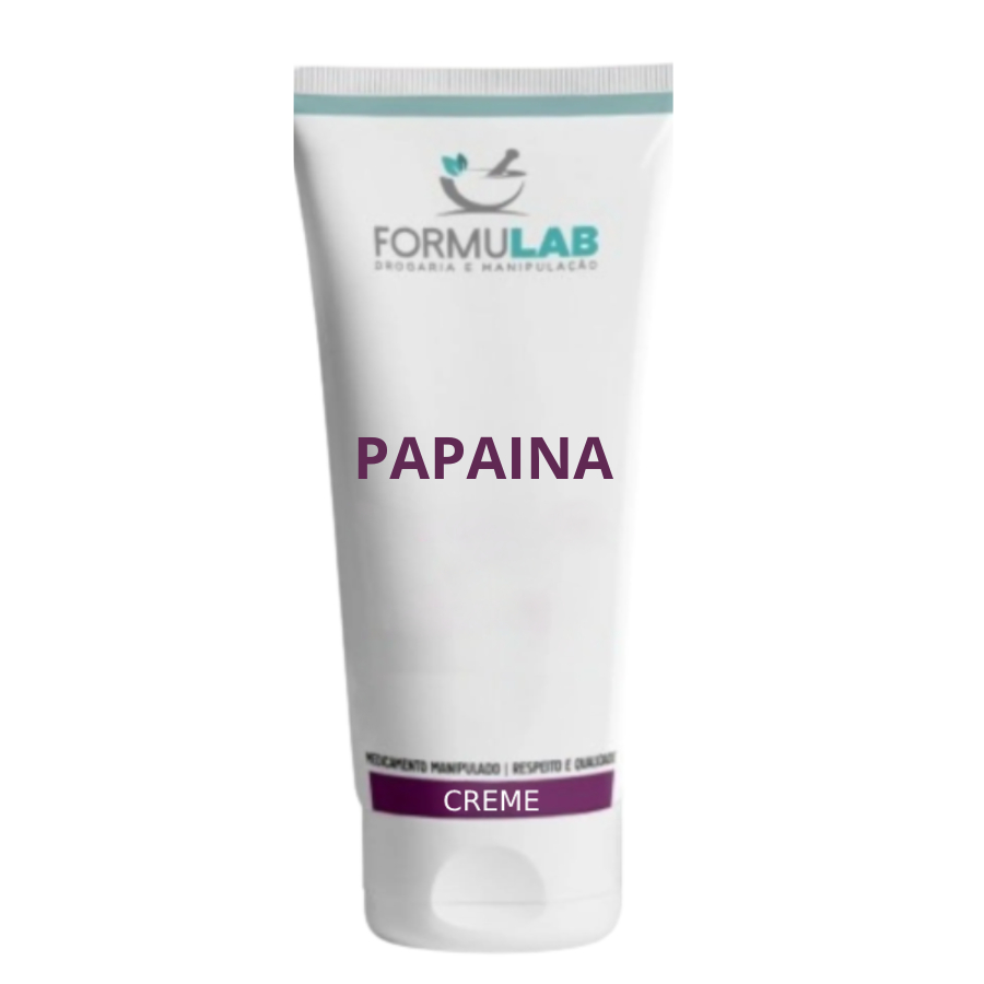 Papaina 5% Creme Cicatrizante 100 Gramas