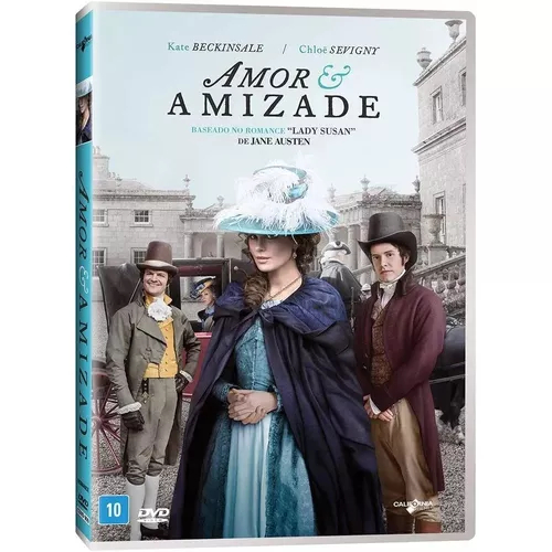 Dvd Amor e Amizade (2016) - Kate Beckinsale, Jane Austen - Original Lacrado
