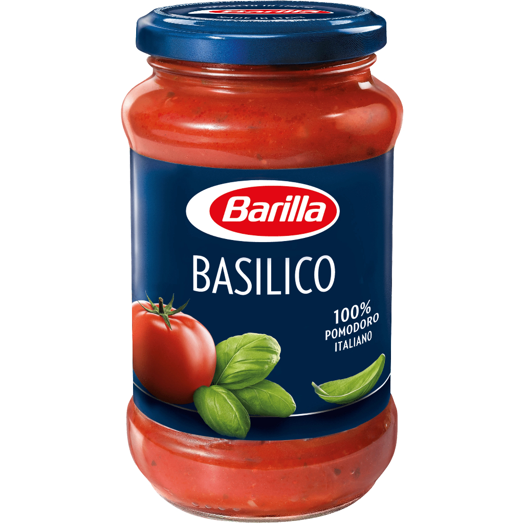 Molho De Tomate Com Manjericão Barilla Sem Glúten 400 G