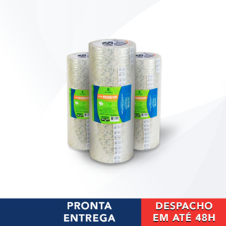 10 Fitas Adesivas 12x10 Transparentes Finas Pequenas - Koretech em Oferta na Shopee