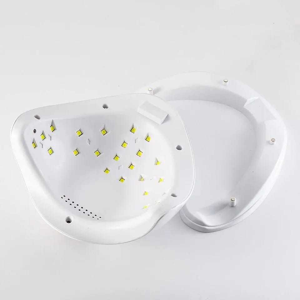 Cabine sun 5 48w bivolt led/uv sensor unhas gel acrigel fibra para manicure — imagem 2 de 2