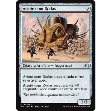 Aríete com Rodas - Magic The Gathering