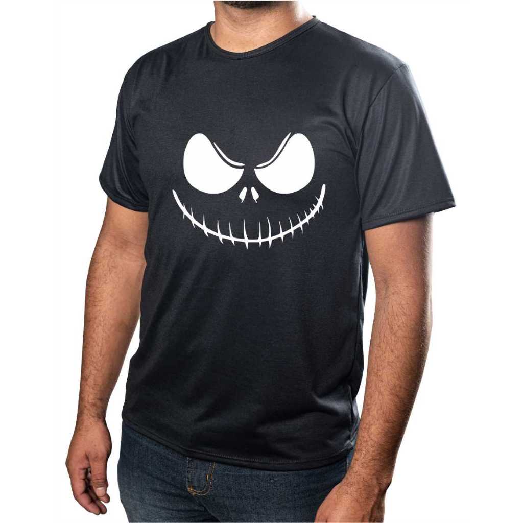 Camiseta Personalizada Halloween Estampada Ótimo Acabamento E Durabilidade Anti-pilling 100% Poliéster PROMOÇÃO