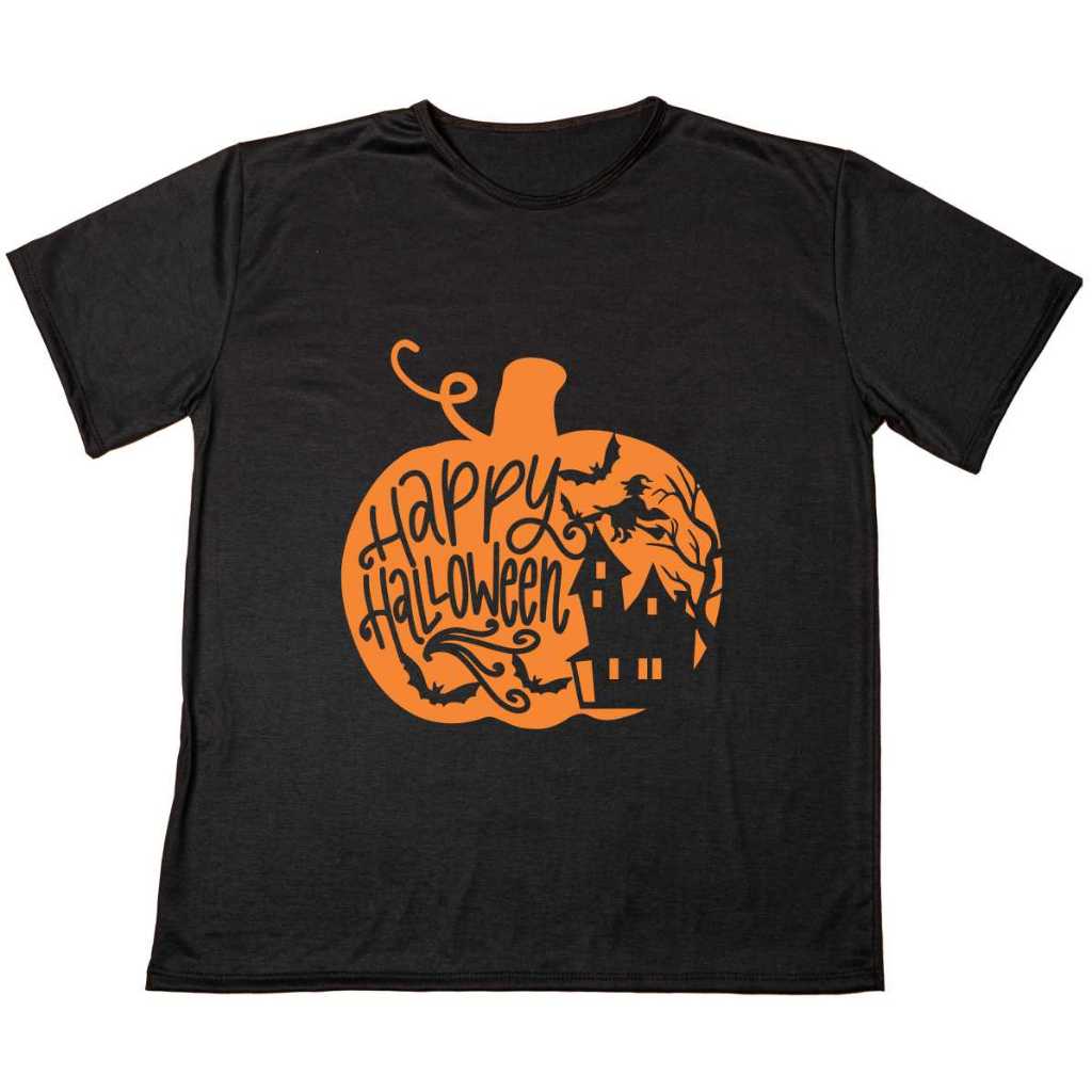 Camisa Personalizada Halloween Estampada Ótimo Acabamento E Durabilidade Anti-pilling 100% Poliéster PROMOÇÃO
