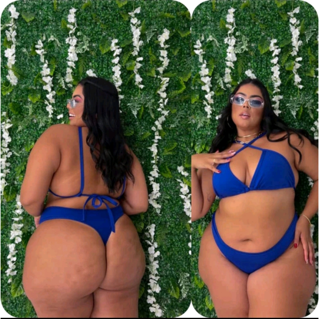 Biquini plus size fio dental