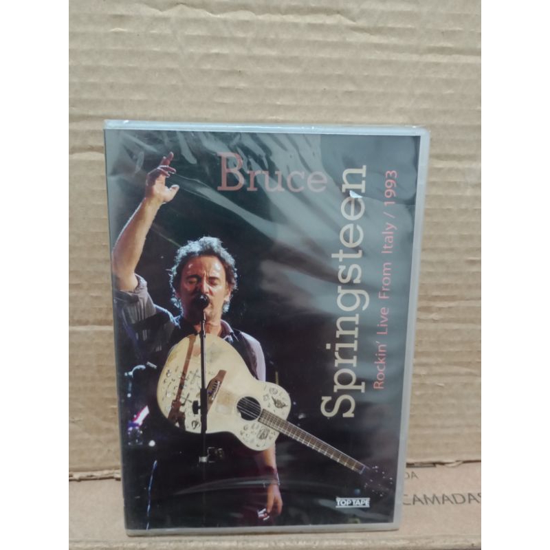 DVD BRUCE SPRINGSTEEN- ROCKIN' LIVE ITALY/1993 (ORIGINAL/LACRADO)