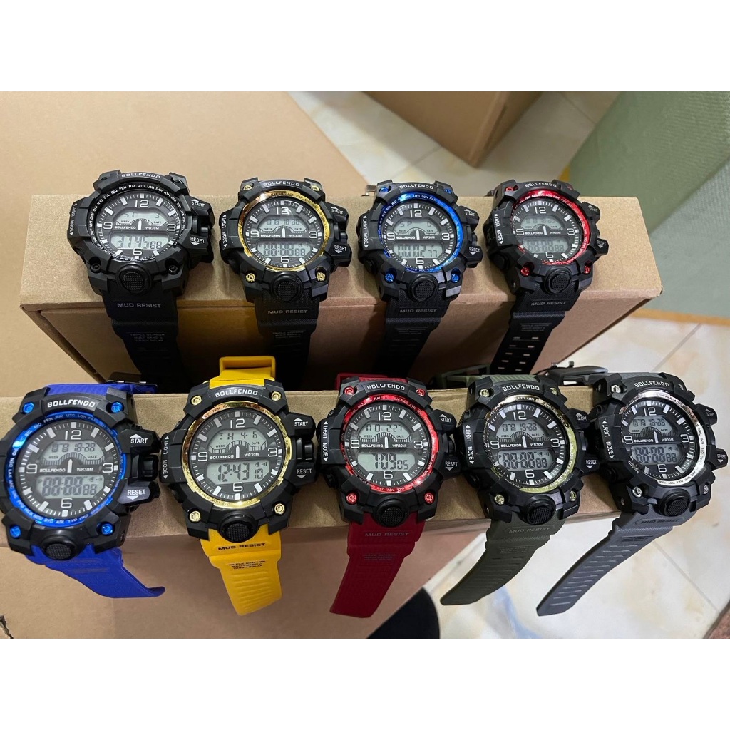 5 Relogio Masculino prova dagua militar exercito mergulho g Piscina shock em Oferta na Shopee