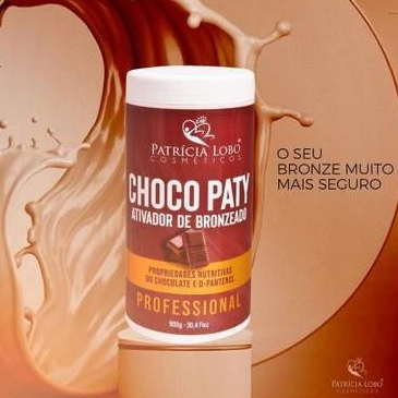 Choco Paty Ativador de Bonzeado Patrícia Lobo 900g em Oferta na Shopee