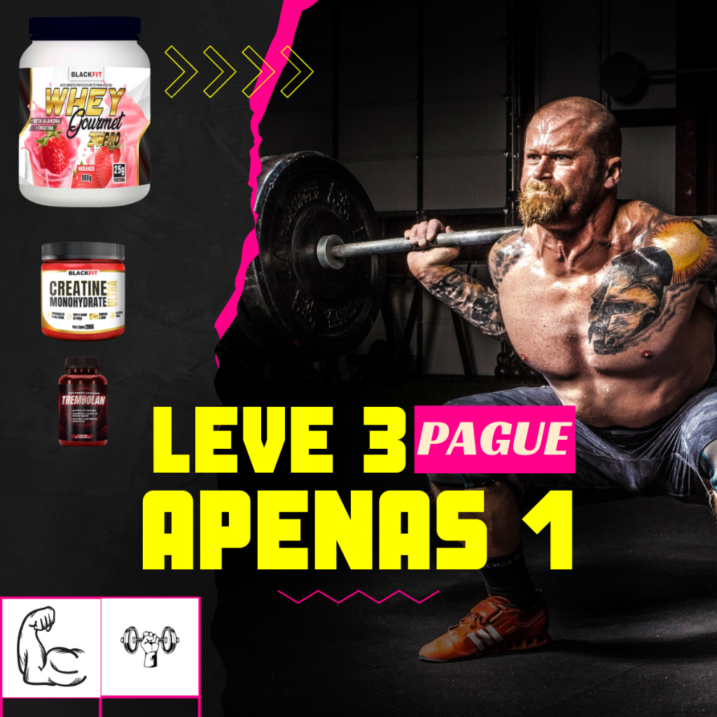 WHEY Gourmet 3w Pro Sabor Morango Beta Alanina Creatina Melhor que Max Titanium Growth Creatina BCAA Pré Treino Ganhe Massa Muscular