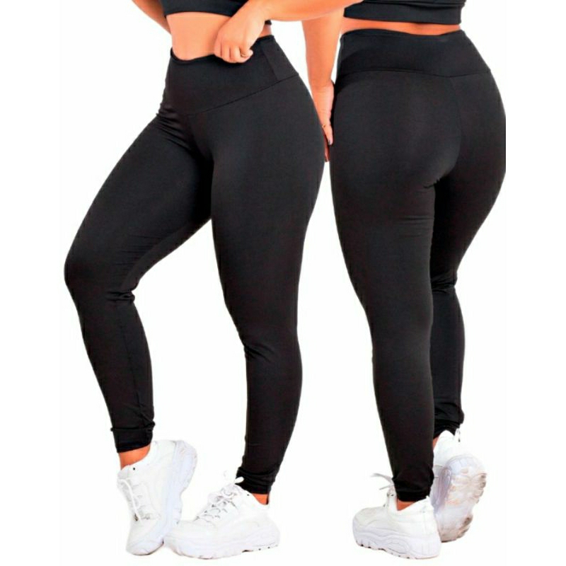 Calça Legging Suplex Grossa Academia Levanta Bumbum Esporte Ginástica Zero Transparencia