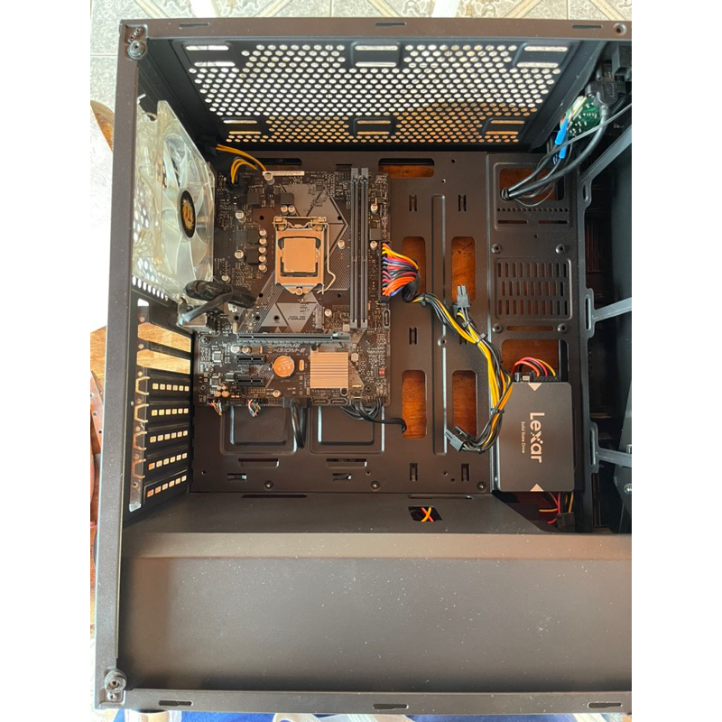 Computador usado:Placa mae H310M+processador intel core I3 9100F+16GB memoria ram DDR4+placa de video radeon rx570 4GB+SSD 500GB+fonte 500W