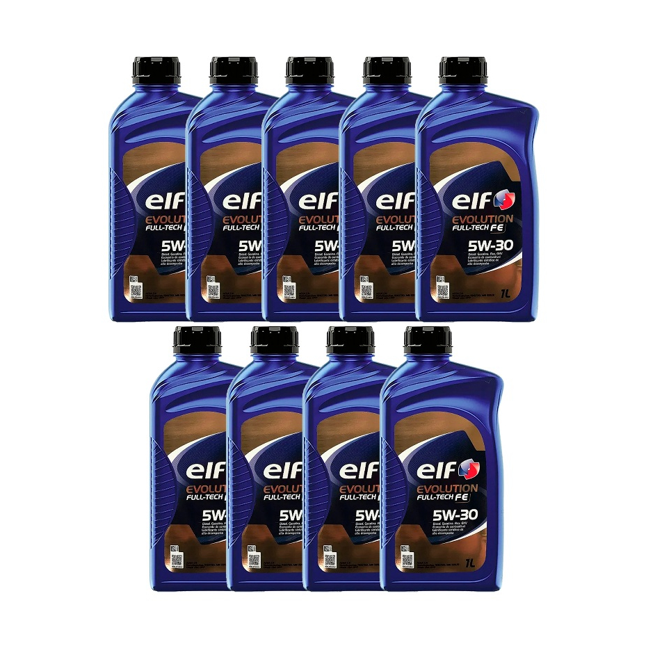 Kit 9 Elf Evolution Full Tech-FE 5w30 Sintético DPF C4