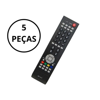KIT 5 CONTROLE REMOTO PARA TV Lcd Semp Toshiba Ct6420 LC4246FDA  CT6360 em Oferta na Shopee