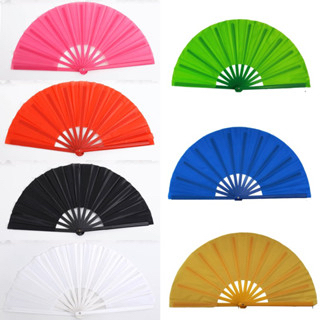 Leque Oriental Grande Dança Kung Fu Tai Chi Chuan Liso