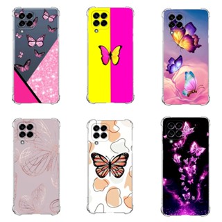 CAPA M53 SAMSUNG BORBOLETA CAPA TPU DESENHOS