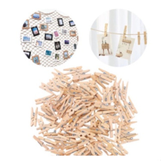 100 Mini pregador / Mini prendedor 2,5cm em Oferta na Shopee