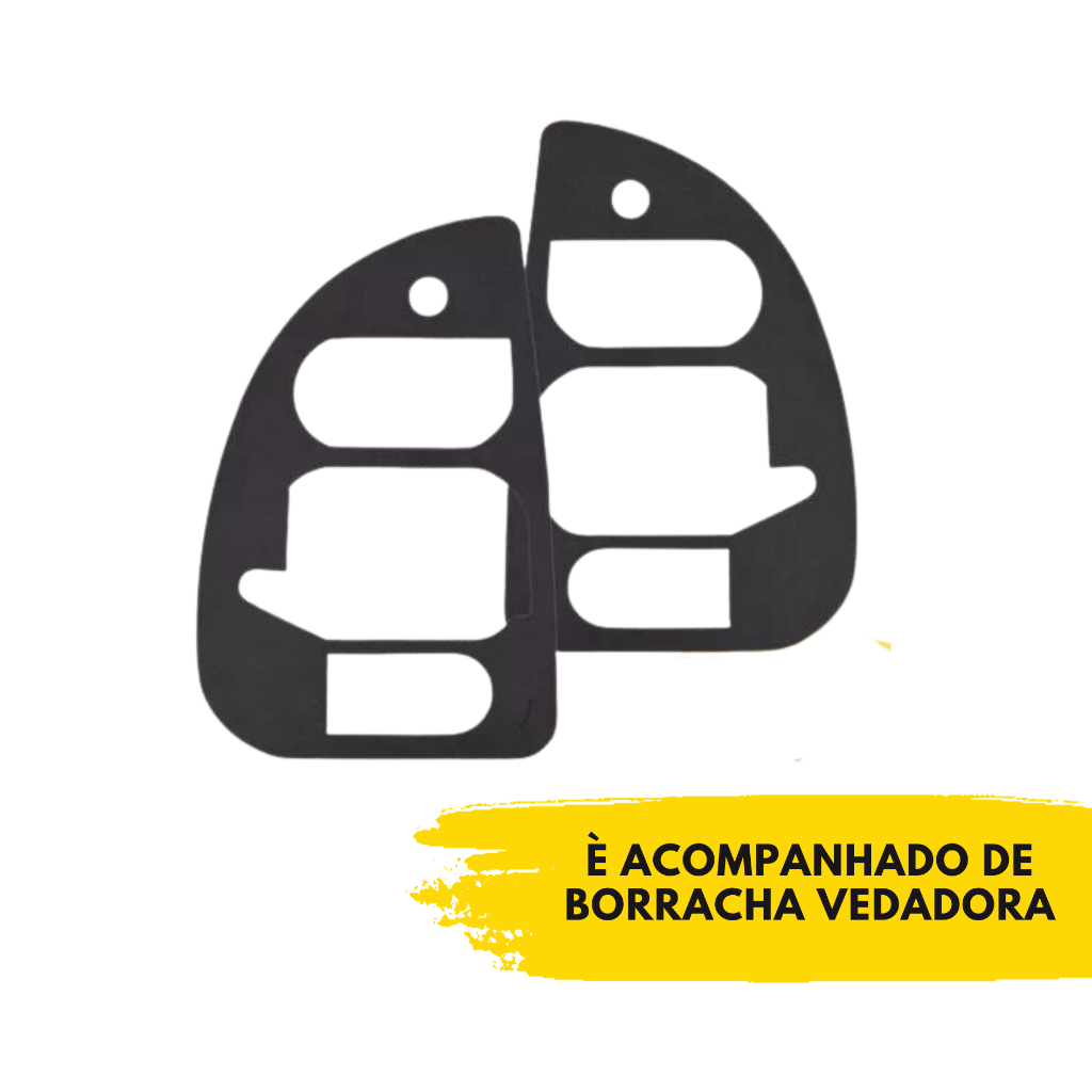 Par Lanterna Traseira Corsa Sedan e Classic 2003 2004 2005 2006 2007 2008 2009 2010 Fumê · foto 2