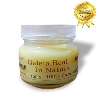 Geleia real in natura pote vidro 100 g