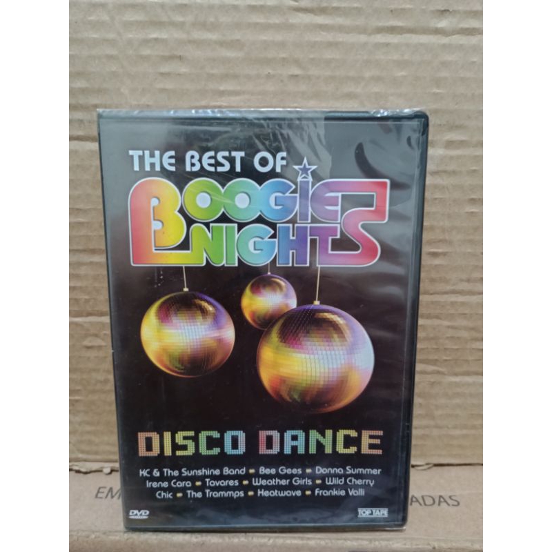 DVD THE BEST OF BOOGIE NIGHTS- DISCO DANCE (ORIGINAL/LACRADO)