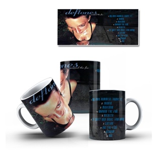 Xícara Branca Porcelana Banda Deftones 325ml 1 Unidade - Confira Modelos + Caixinha em Oferta na Shopee