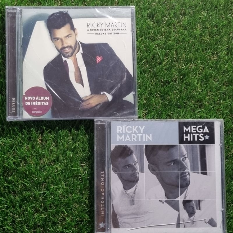 2 CD Ricky Martin A Quien Quiera Escuchar Deluxe + Mega Hits