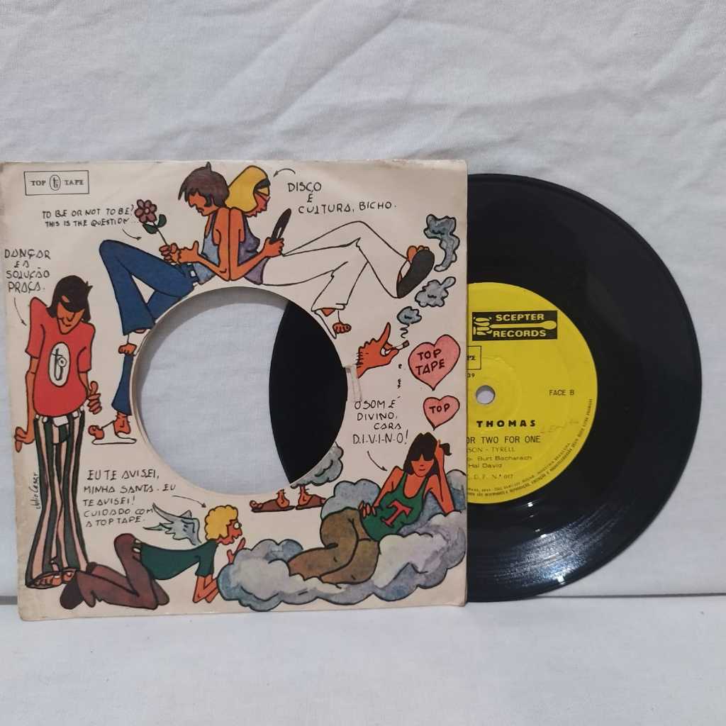 Lp Vinil Compacto B J Thomas Long Ago Tomorrow Scepter 1971