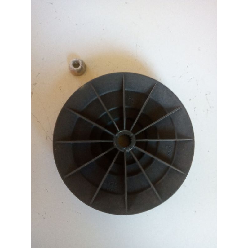 Polia com porca da lavadora Brastemp Consul usada