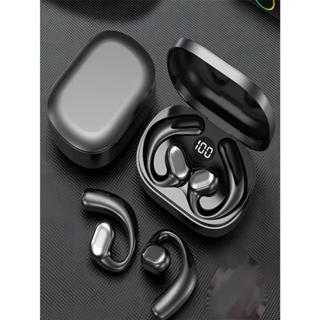 Fone de ouvido Bluetooth sem fio de Condução Óssea Tws pendurado para esportes à prova d