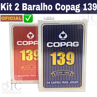 Kit 2 Baralho Copag 139 Oficial em Oferta na Shopee