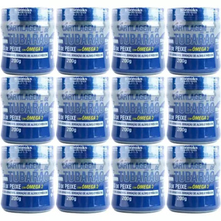 Caixa com 12 Pomada Gel Cartilagem De Tubarão 200g - Rhenuks em Oferta na Shopee
